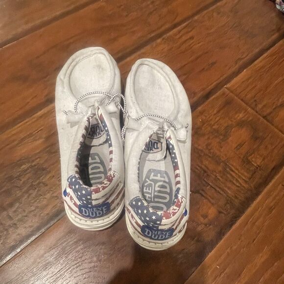 Hey Dude- Wally Funk Americana Stars/American Flag Shoes- Men’s Sizes- main image 6